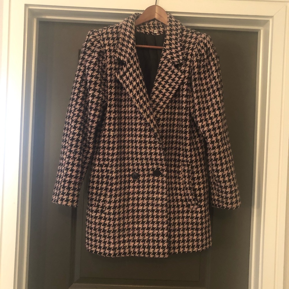 Learsi Plaid Coat Women’s Size 10